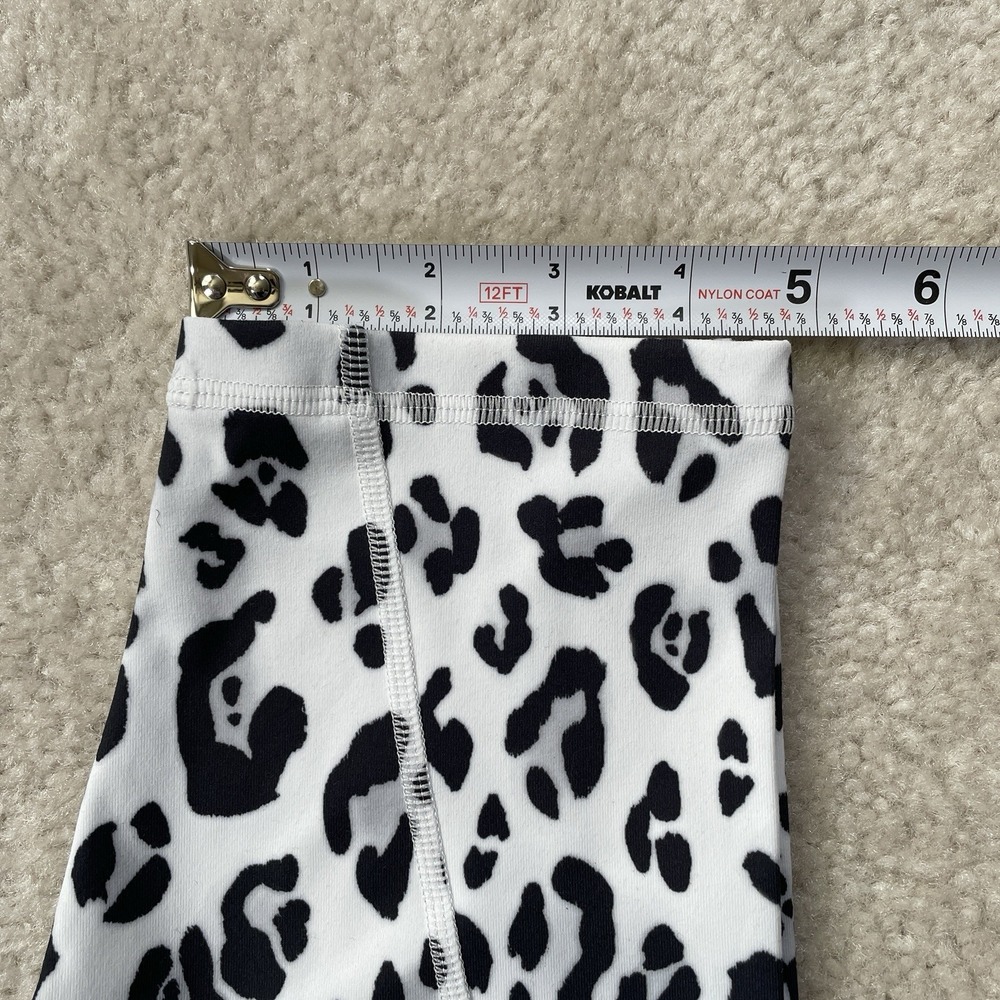 NWT Fabletics PureLuxe Oasis High Waist Leggings Womens XL (12-14) White Black - Picture 5 of 11